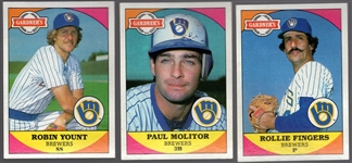 1983 Gardner’s Milwaukee Brewers MLB- 1 Complete Set of 22 Cards