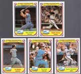 1984 Drake’s Big Hitters MLB- 1 Complete Set of 33 Cards with Original Box