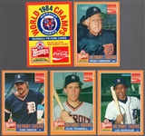 1985 Wendy’s Detroit Tigers World Champions MLB- 1 Complete Set of 23 Cards
