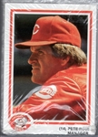 1986 Texas Gold Cincinnati Reds MLB - 1 Complete Factory Sealed Set