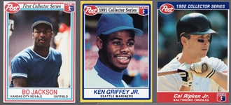 1990-92 Post Bsbl.- 1 Complete Set of 30 Cards from Each Year