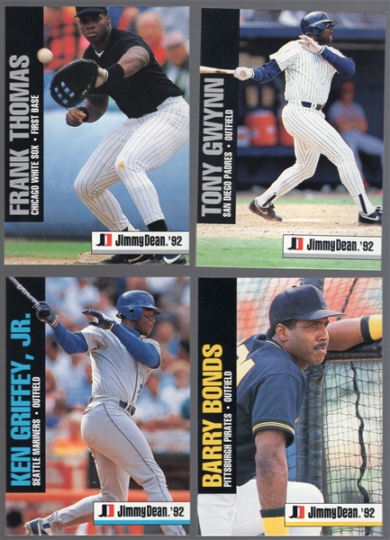 1992 Jimmy Dean Bsbl.- 2 Diff. Sets