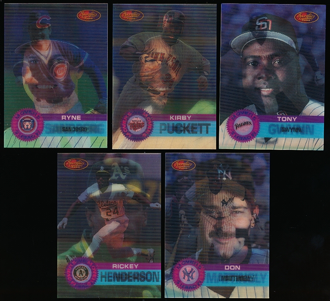 1994 Sportflics 2000 Bsbl. “Movers”- 1 Complete Set of 12 Cards