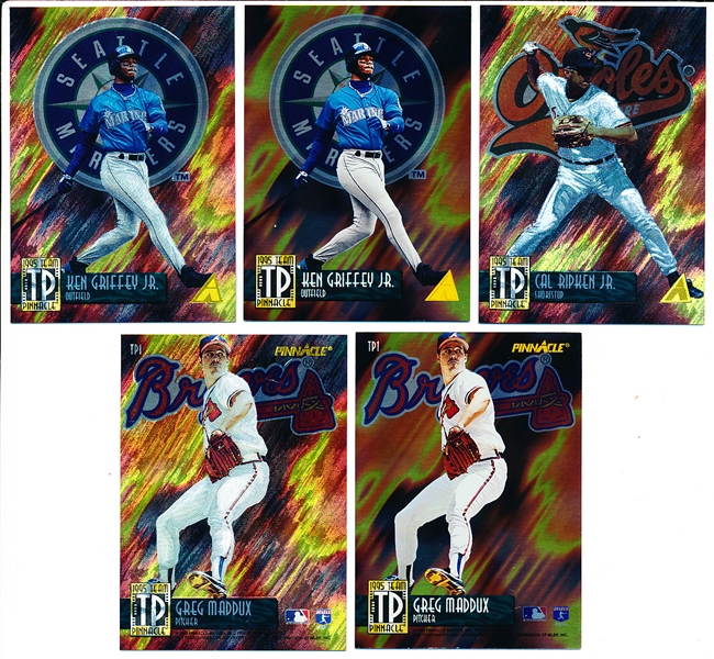1995 Pinnacle Bsbl. “Team Pinnacle”- 2 Complete Sets of 9 Cards