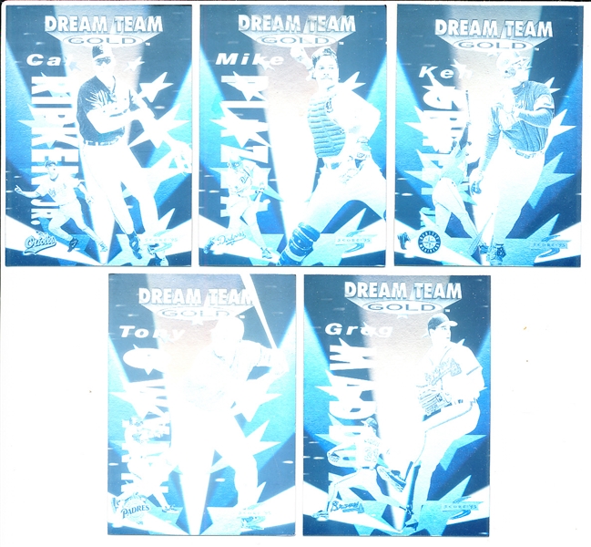 1995 Score Bsbl. “Dream Team Gold”- 1 Complete Set of 12 Cards