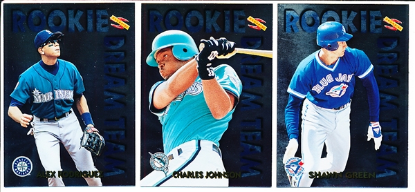 1995 Score Bsbl. “Rookie Dream Team”- 1 Complete Set of 12 Cards