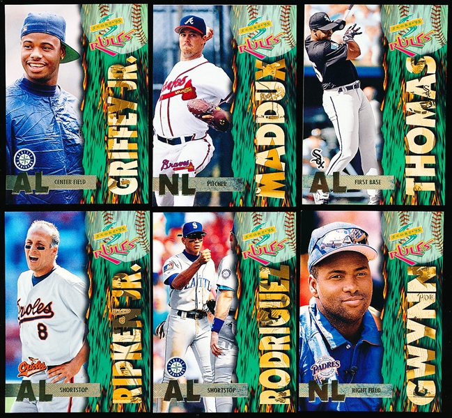 1995 Score Bsbl. “Score Rules”- 1 Complete Set of 30 Cards