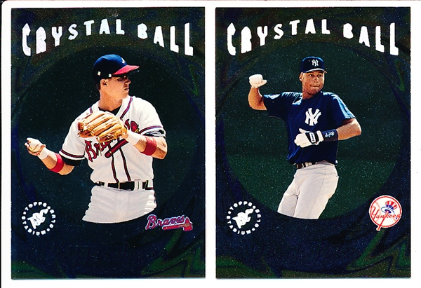 1995 Stadium Club Bsbl. “Crystal Ball”- 1 Complete Set of 15 Cards