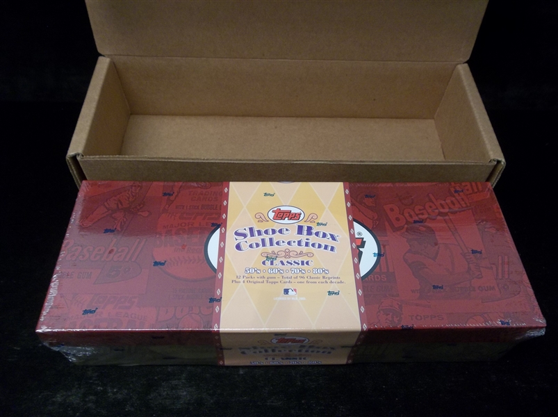 2003 Topps Shoe Box Collection Bsbl.- 1 Factory Sealed Box