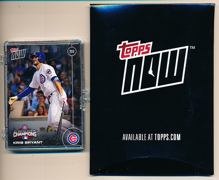 2016 Topps Now Chicago Cubs AL Central Division Champions- 1 Factory Sealed Set of 15 Cards