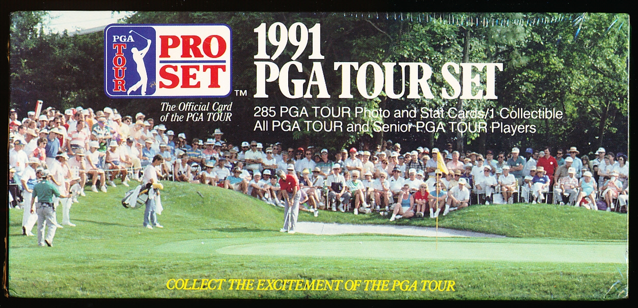 1991 Pro Set PGA Tour Golf- 1 Unopened Factory Set of 286 Cards