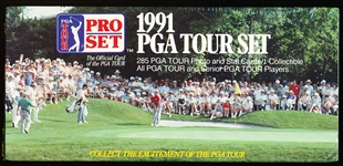 1991 Pro Set PGA Tour Golf- 1 Unopened Factory Set of 286 Cards