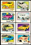 1976 Wonder Bread Crazy Cars Non-Sports- 1 Complete Set of 20 Cars + 2 Extras