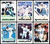 1985-87 Athletes in Action Dallas Cowboys NFL/ Texas Rangers- 1 Near Set of 11/12 Cards