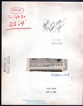 June 11, 1968 Chicago Daily News Ernie Banks/ Bill Hands Chicago Cubs MLB B/W 8 ¼” x 10 ¼” Photo