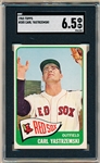 1965 Topps Baseball- #385 Carl Yastrzemski, Red Sox- SGC 6.5(Ex-Nm+)