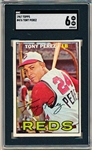 1967 Topps Baseball- #476 Tony Perez, Reds- SGC 6 (Ex-Nm)- SP