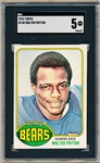 1976 Topps Football- #148 Walter Payton Rookie- SGC 5 (Ex)