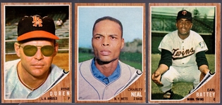 1962 Topps Bb- 22 Diff