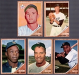 1962 Topps Bb- 5 Diff