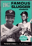 1967 Louisville Slugger -Famous Slugger Yearbook- Frank Robinson/ Matty Alou Cover