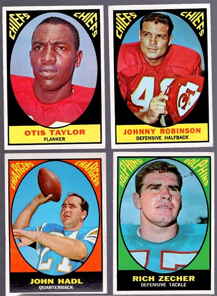 1967 Topps Fb- 8 Diff