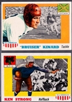 1955 Topps Fb All American- 2 Diff