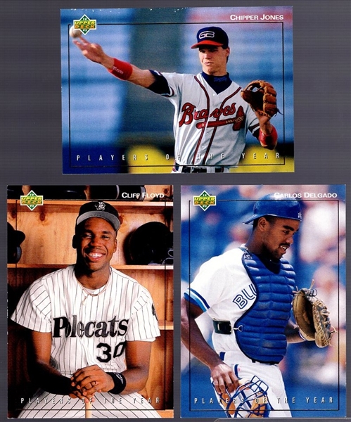 1992 Upper Deck Minors Bb- Player of the year Insert Set of 26