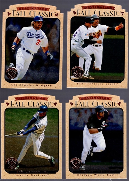 1995 SP Championship Baseball- Fall Classic “Die Cut”- Set of 9