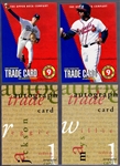 1995 Upper Deck Bb- Autograph Trade Cards- 6 Cards- expired cards