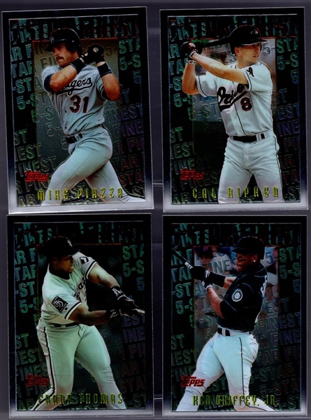 1996 Topps Bb- Mystery Finest Insert Set of 26