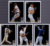 1996 Topps Bb- Profiles- Series 1 Set of 20