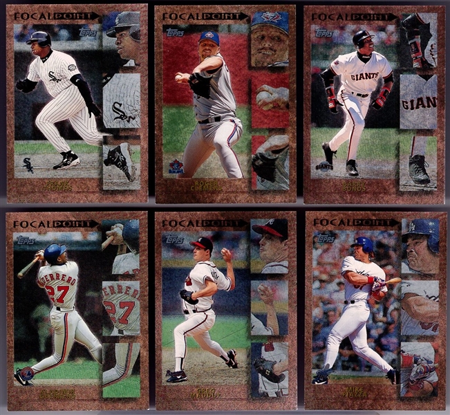 1998 Topps Bb- “Focal Points” Insert Set of 15