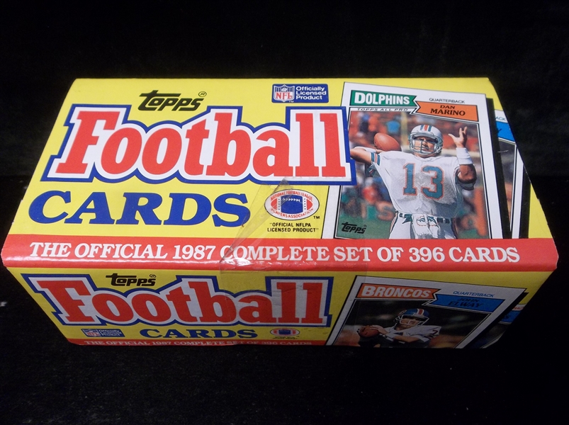 1987 Topps Football- Factory Set of 396