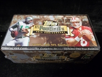 1996 Topps Football Factory Sealed Set of 448- “40th Anniversary Box