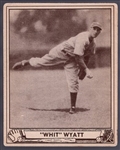 1940 Playball Bb- #67 Whitt Wyatt, Brooklyn