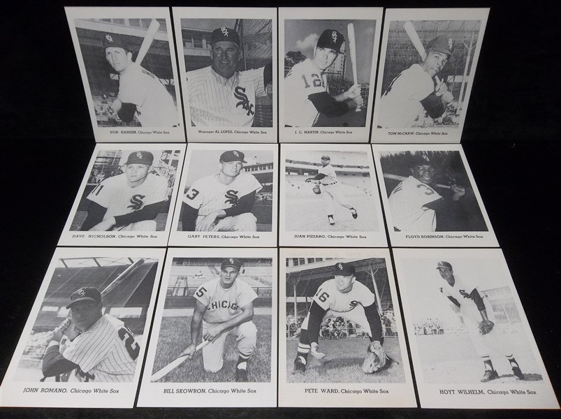 1960’s Jays Picture Pack- Chicago White Sox- Set of 12 with Picture Pack Order Form