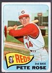 1965 Topps Bb- #207 Pete Rose, Reds