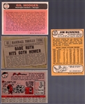 Four Baseball Cards