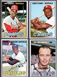 1967 Topps Bb- 4 Diff