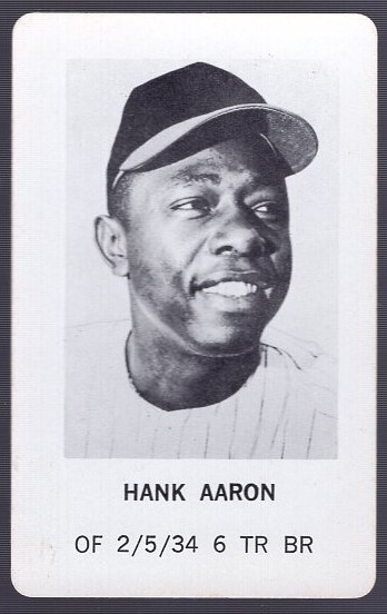 1970 Milton Bradley Baseball Game- Hank Aaron