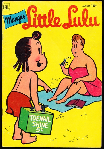 August 1952 Dell “Marge’s Little Lulu” Comic Book with Ralph Kiner Wheaties Ad on Back