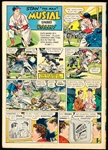 Nov. 1952 Dell “Tarzan” Comic Book with Stan Musial Wheaties Ad on Back Cover