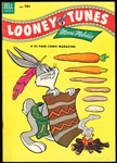 June 1953 Dell “Looney Tunes Merrie Melodies” Comic Book with Phil Rizzuto Wheaties Ad on Back