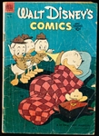 August 1953 Dell “Walt Disney’s Comics” Comic Book with Stan Musial Wheaties Ad on Back