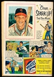 August 1953 Dell “Walt Disney’s Comics” Comic Book with Stan Musial Wheaties Ad on Back