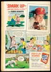 Oct. 1953 Dell “Walt Disney’s Comics” Comic Book with Robin Roberts Wheaties Ad on Back