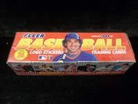 1989 Fleer Baseball Factory Sealed Retail Set of 660