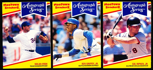 1992 MooTown Snackers Baseball Complete Set of 24