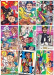 1993 Cardtoons Complete Set of 95 with 3 Diff. Insert Sets